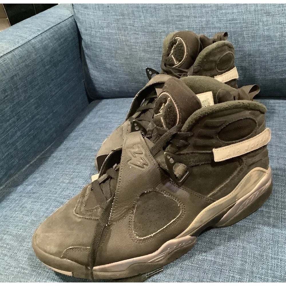 Used Air Jordan 8 Retro Winterized Gunsmoke With original Box Size 10